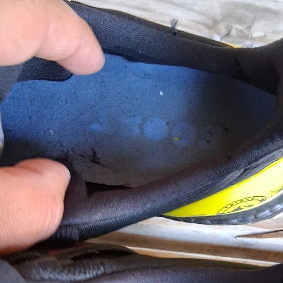 adidas Men's Black with Coral & Yellow UltraBoost All Terrain Athletic Shoes - Picture 14 of 15